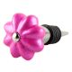 Solid Neon Pink Melon Ceramic Wine Stopper